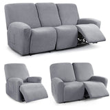 Recliner Jacquard Reclining Sofa Slipcovers