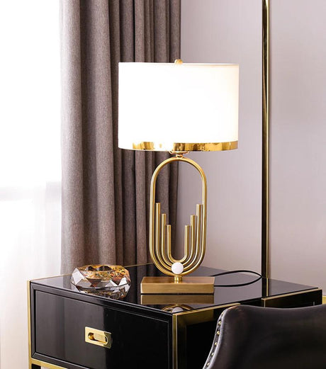 Luxury Modern Gold Desk lamp Home Decorative Night Light Living Room Bedside Table lamp