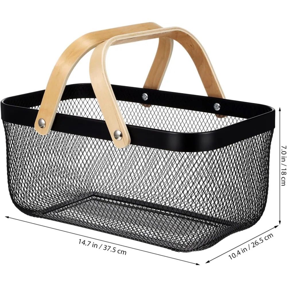 Fruit Basket Kitchen Storage Pantry Organizer Basket Multi-Functional Basket