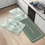 2pcs Anti-slip Kitchen Floor Mat Set