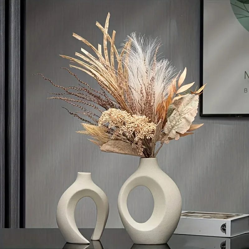 14cm && 16cm Nordic Doughtnut Flower Vase 2 in 1