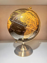 Decorative Globe with Stand, Antique Globe Desktop Ornament World Map Modern Desktop Decoration Souvenir for Office Home Decor