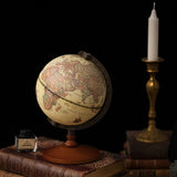 Decorative Globe with Stand, Antique Globe Desktop Ornament World Map Modern Desktop Decoration Souvenir for Office Home Decor