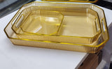 3PCS Nordic Multipurpose Rectangular Storage Tray