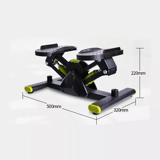 Steppers for Exercise Mini Stepper Machine with Display Step Exercise Machine for Home Workout Up Down Swing Stepper for Leg Arm Full Body Trainer