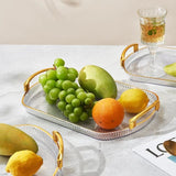 3 Pcs Nordic Luxury Acrylic Snack Fruits Tray