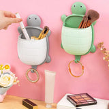 Turtle-shaped Storage Box Ventilated Tooth Paste Holder