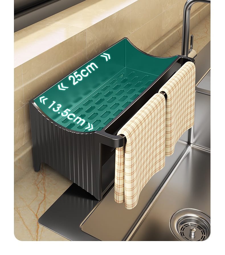 Automatic Drainage Sink Storage Rack