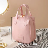 Makeup Bag PU Leather Portable Travel Wash Cosmetic Bag