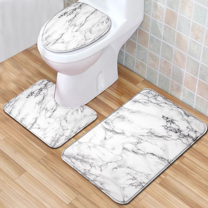 3 in 1 3D Bathroom toilet mats