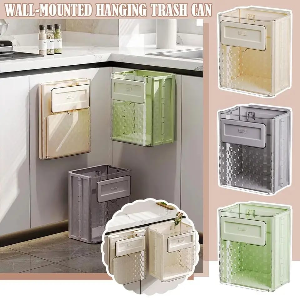 Wall Mounted Kitchen Trash Can