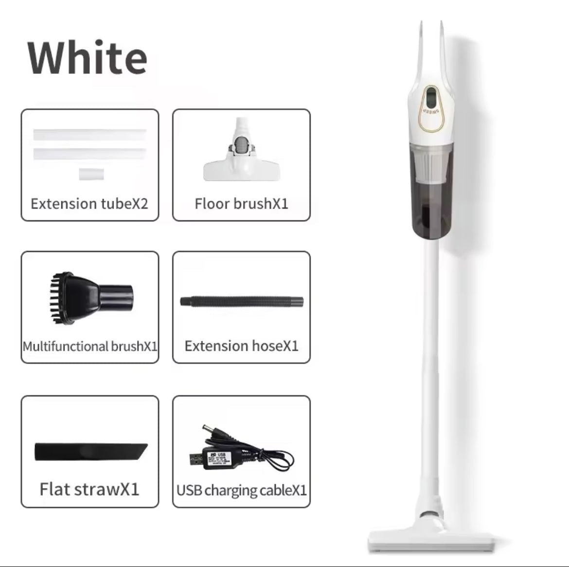 Cordless Rechargeable Handheld Vacuum Cleaner