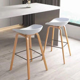 Stool Chair Nordic Solid Wood Bar Stools