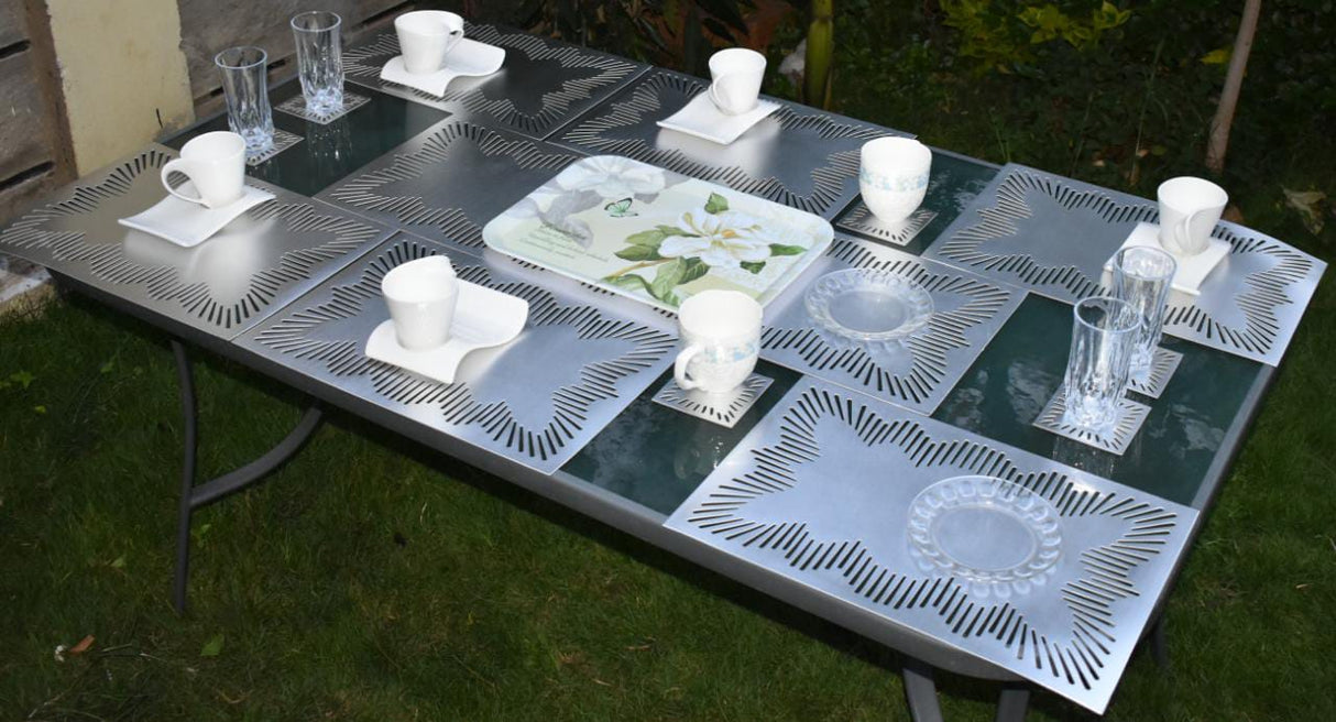 13pcs non woven tablemats set