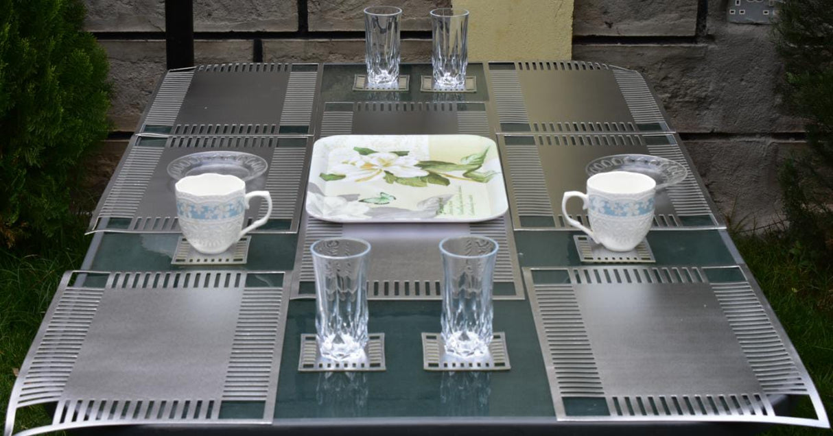 13pcs non woven tablemats set