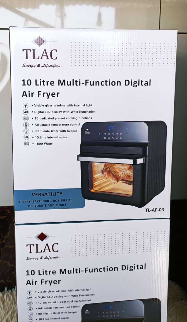 TLAC Digital Air Fryer 10Ltr