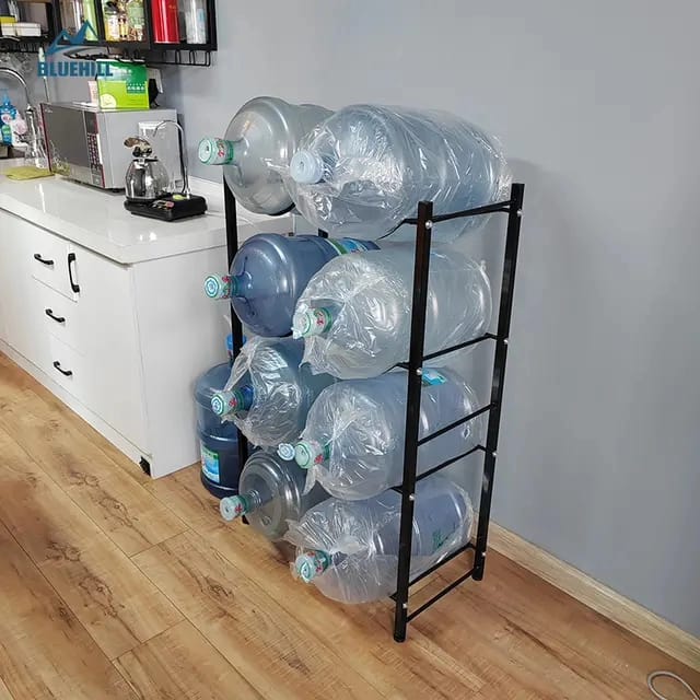 Carbon Steel Water Bottle Holder Racks Storage