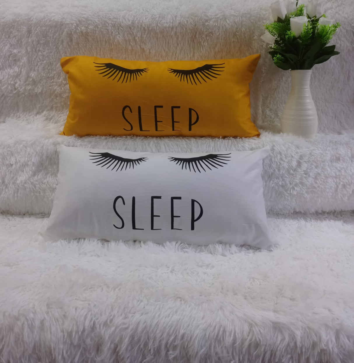 Bed Lumbar Pillowcases