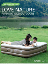 Inflatable Queen Size Airbed Mattress with in built Pump