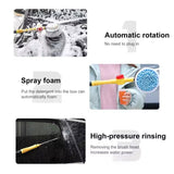 Car Wash Brush, Car Cleaning Kit, 360° Spin Car Wash Mop