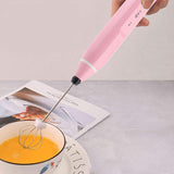 2 in1 Electric Milk Frother, Rechargeable hand-Held Electric Milk Frother