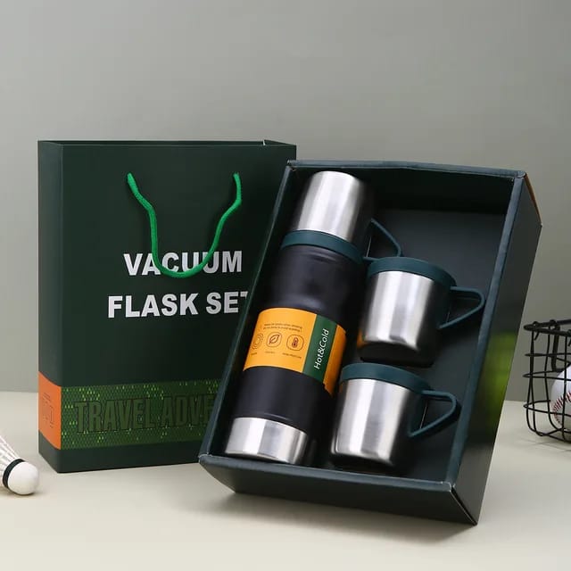 4 in 1 vacuum flask Gift set