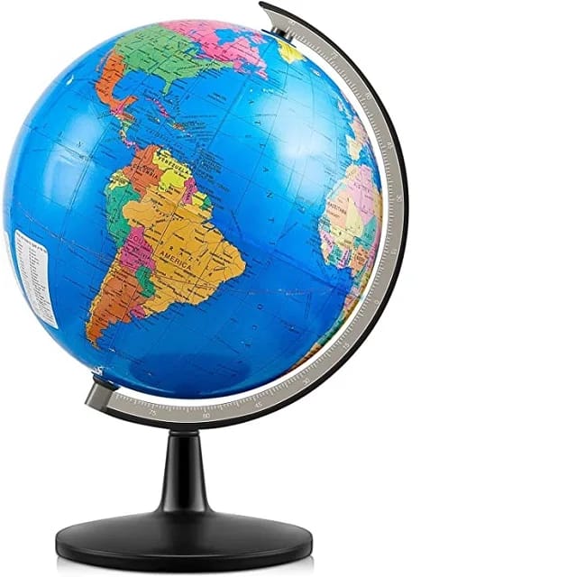 Creative world Map Globe Table Decoration