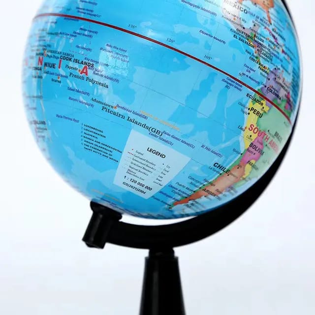 Creative world Map Globe Table Decoration