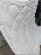 Plain White Cotton Duvet 7 *8, Comfortable Sleep Quilt Bedding