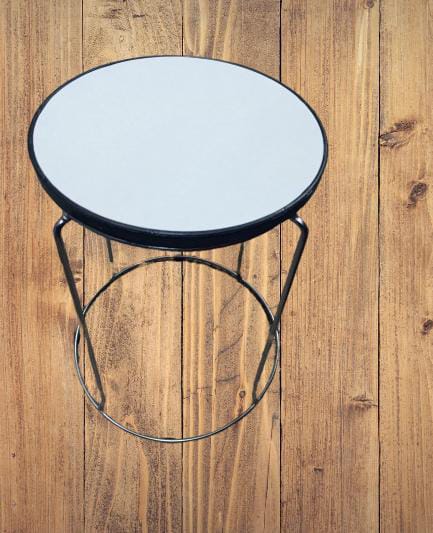 Indian home stainless steel stackable round stool