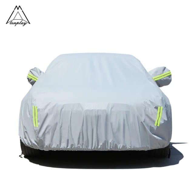 Car Cover Heavy Duty Waterproof Full Car Cover All Weather Protection Outdoor Indoor Use UV Dustproof