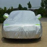 Car Cover Heavy Duty Waterproof Full Car Cover All Weather Protection Outdoor Indoor Use UV Dustproof