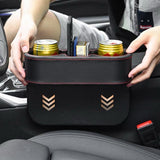 Car Cup Holder with Phone Holder & double Side Holders with high Quality Leather Cover