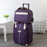 2 in 1 High Quality Big Sizes Trolley Suitcase Travel Bags