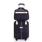 2 in 1 High Quality Big Sizes Trolley Suitcase Travel Bags