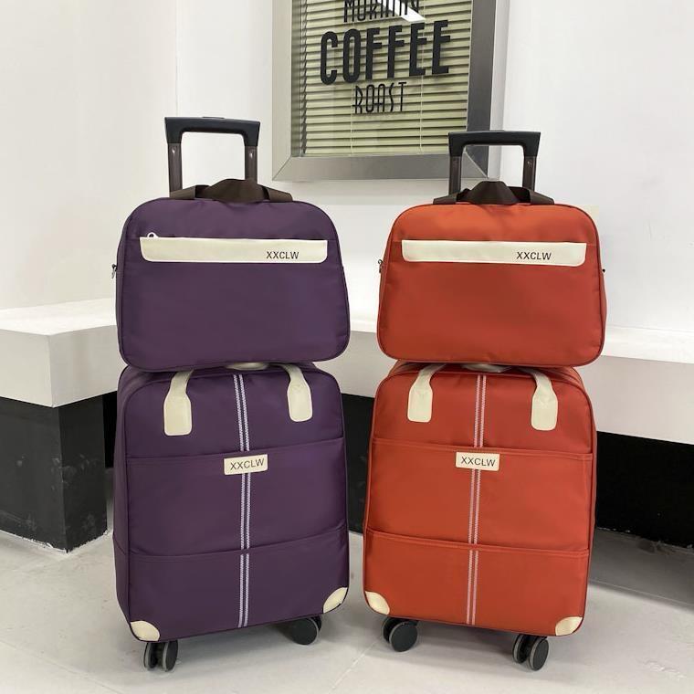 2 in 1 High Quality Big Sizes Trolley Suitcase Travel Bags