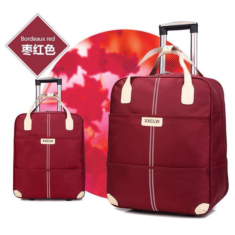 2 in 1 High Quality Big Sizes Trolley Suitcase Travel Bags