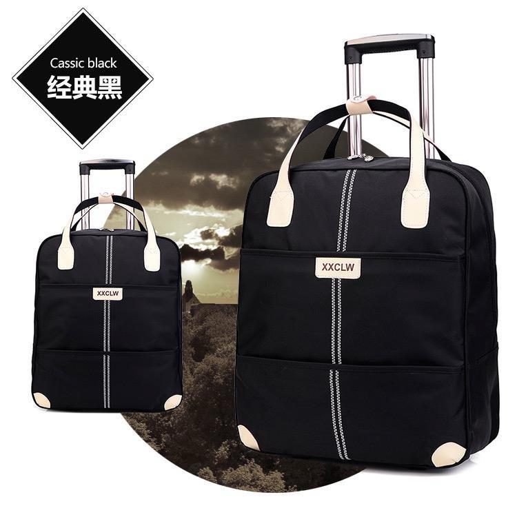 2 in 1 High Quality Big Sizes Trolley Suitcase Travel Bags