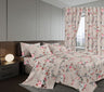 7 Piece Cotton/Woolen Duvet With Matching Curtain Set