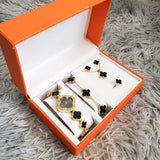 Elegant 6 in 4 leaf Clover Ladies Gift Set