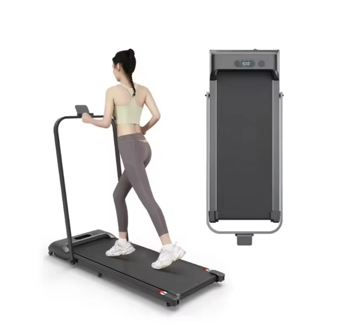 Under Desk Treadmill 2 in 1 Folding  Electric Walking Pad Running Treadmill Machine Portable for Home Gym Office Fitness Small Apartment Compact Lightweight