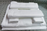 6pcs Plain White Bedsheets 6*7