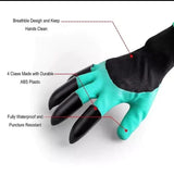 Gardening gloves with claws