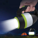 Portable rechargeable emergency lamp