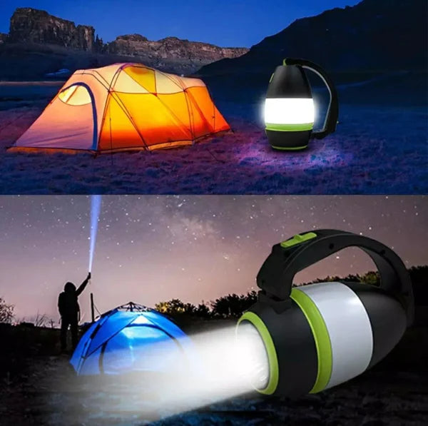 Portable rechargeable emergency lamp