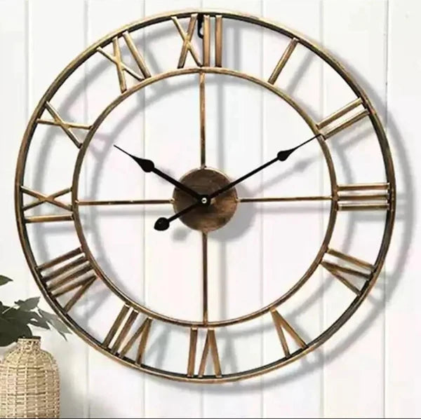 60cm Antique Roman Wall Clock