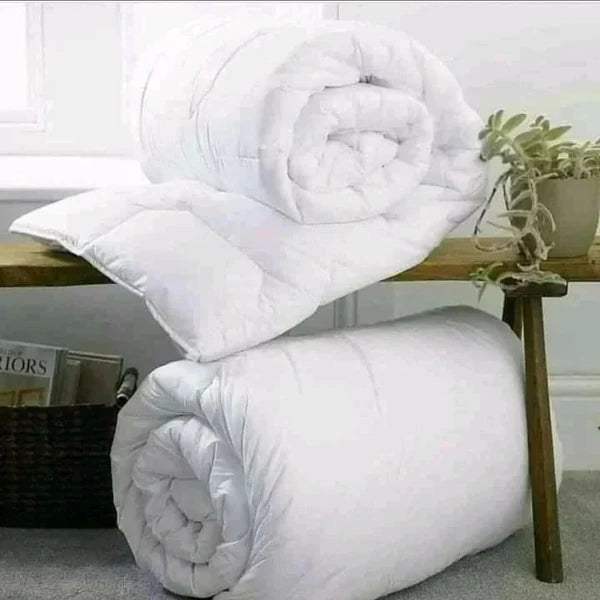 High Quality Plain White Cotton Duvet Set