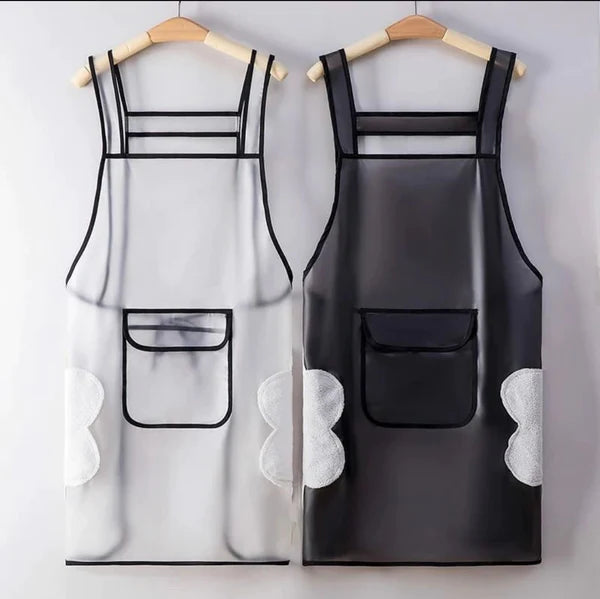 Waterproof Transparent Kitchen Aprons