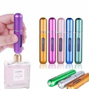 Travel mini cologne perfume spray bottle