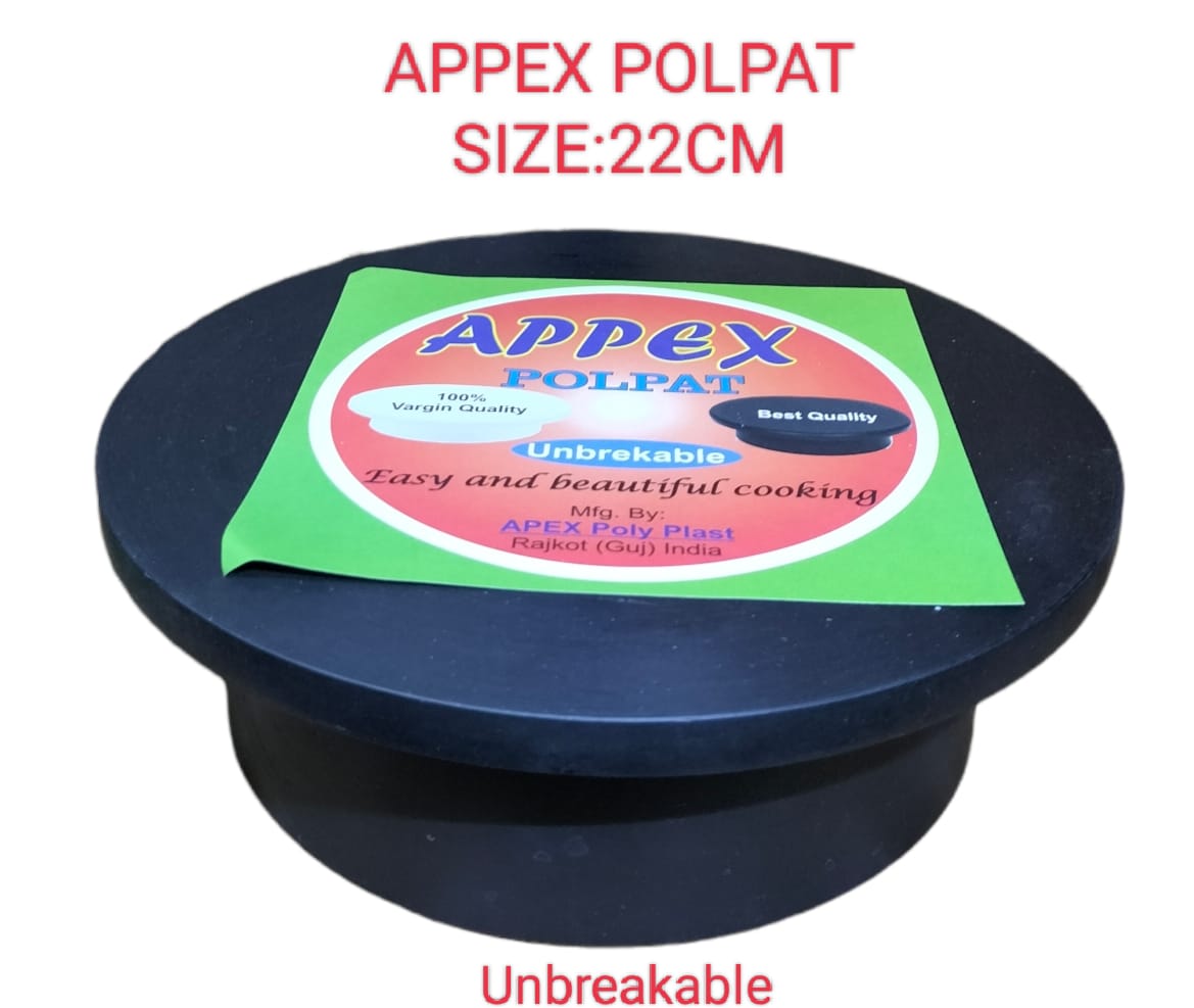 Unbreakable plastic round APPEX POLPAT size 22cm